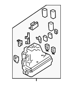 38250SNAA31 - Electrical: Fuse Box for Honda: Civic Image