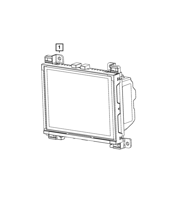 68615150AB - : Multi Media Radio for Mopar Image