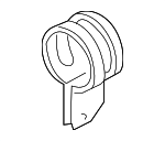 9141425 - Fuel System: Filler Pipe Bracket for Volvo: S80, V70, XC70, XC90 Image