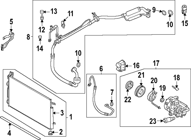 97606N7600 - : A/C Condenser for Hyundai Image