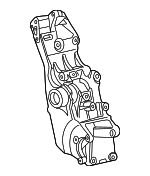 6D903141G - Steering: Bracket for Audi: A4, A4 Quattro Image