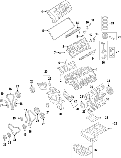 Oil Pan for 2017 Genesis G80 #0