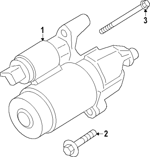 Starter for 2025 Porsche Cayenne #0