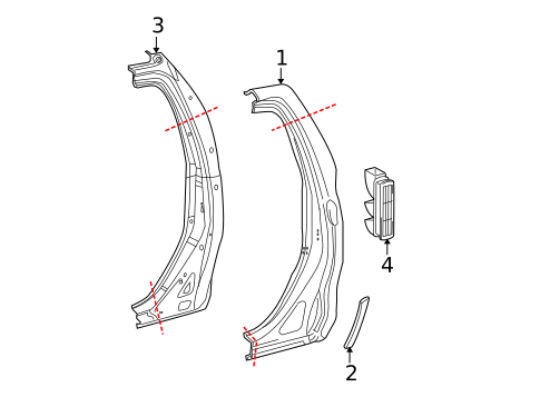 Side Panel for 2021 Toyota Tundra #1