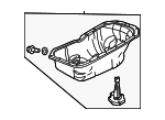 PYD5104AXB - Engine: Oil Pan for Mazda Image