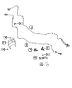 6502993 - Fuel: Hex Flange Head Bolt, Mounting for Mopar Image