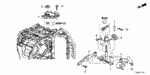 2441050P000 - Transmission - Automatic: SHAFT, CONTROL for Acura Image