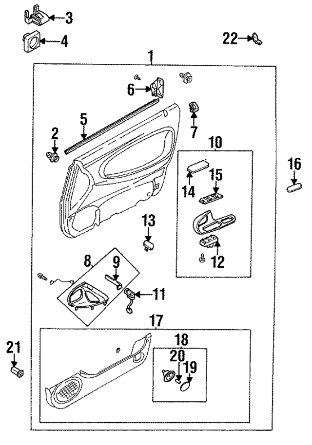 GA2C684G029 - : Courtesy Lamp for Mazda Image