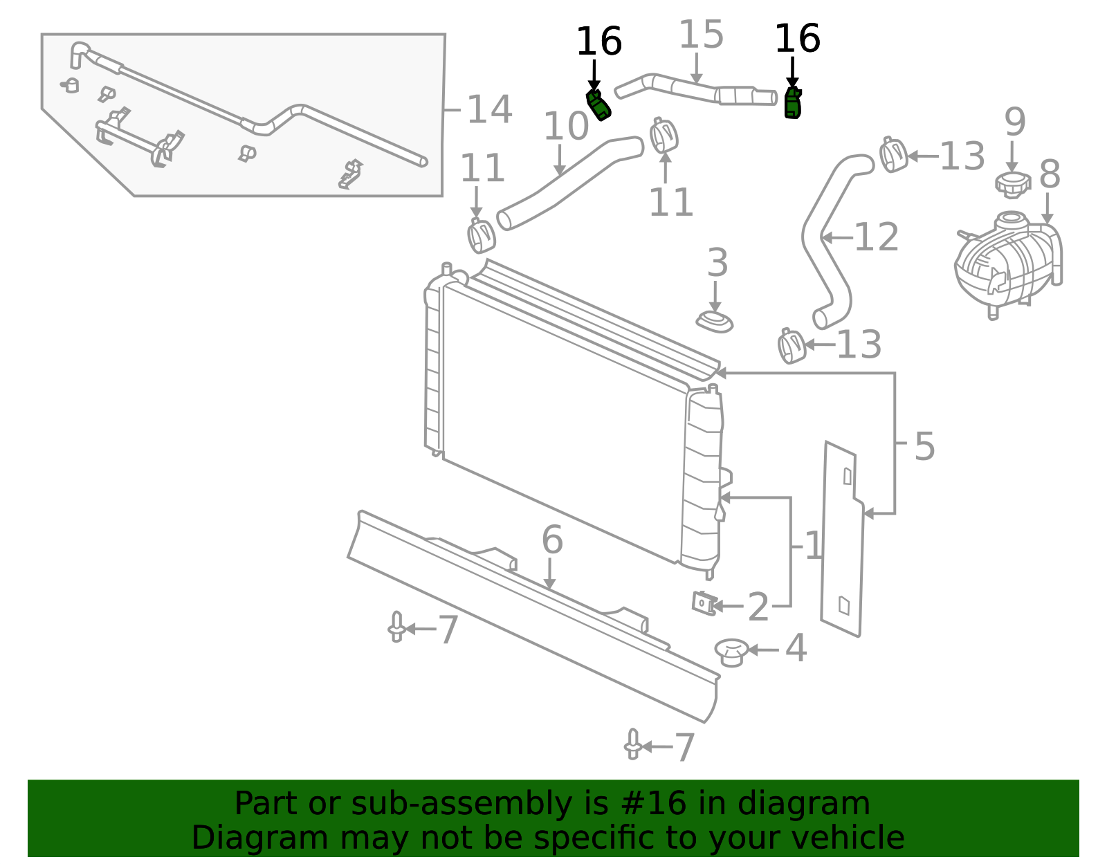 Multi-Purpose Hose Clamp 11570616 | OEM Parts Online