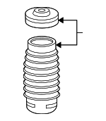 22730973 - Suspension: Dust Shield for GM Image