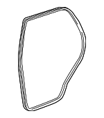 6233135011 - Body: Surround Weather-strip for Toyota: 4Runner Image