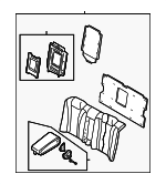 TB9657350C27 - Body: Seat Back Assembly for Mazda Image
