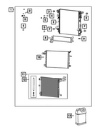 68541836AA - : Cooling Module for Mopar Image