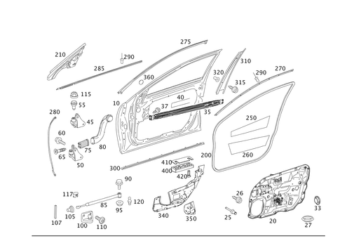 Front Doors for 2012 Mercedes-Benz S400 #0