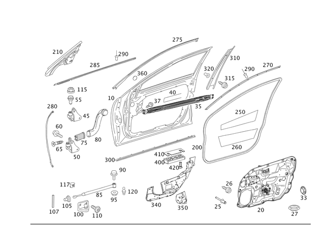 6805 - Front Doors: Hexalobular Screw for Mercedes-Benz Image image