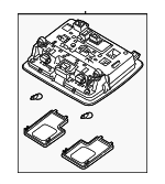 92800K2020MMH - : Overhead Console for Hyundai: Venue Image