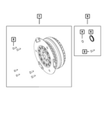 R2109336AA - 845RE; 8-Speed; Automatic Transmission: Torque Converter Kit, Remanufactured for Chrysler: 300 | Dodge: Challenger, Charger, Durango | Jeep: Gladiator, Grand Cherokee, Grand Cherokee L, Grand Cherokee WK, Wrangler | Ram: 1500, 1500 Classic Image