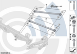 7119906460 - Rear Axle: Hex Bolt with Washer for Mini Image