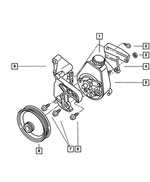 52039042AC - : Power Steering Pump for Mopar Image