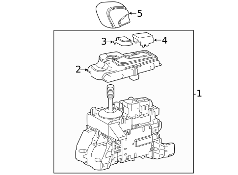 Center Console for 2022 Lexus NX350h #2