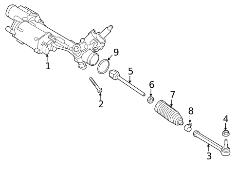 Steering Gear & Linkage for 2016 Porsche Cayman #0