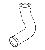 12311432465 - Electrical: Air Flow Tube for BMW: 323Ci, 323i, 325Ci, 325i, 325xi, 328Ci, 328i, 330Ci, 330i, 330xi, M3 Image