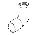 12311706643 - Electrical: Air Flow Tube for BMW: 323Ci, 323i, 325i, 325xi, 328Ci, 328i, 330i, 330xi Image