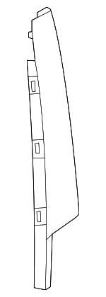 4G0837902A5FQ - Body: Applique for Audi Image