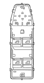 61315A4B415 - Body: Multi Switch for BMW Image