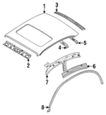 7631110Y00 - : Side Rail for Infiniti Image