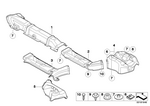 51482753130 - Vehicle Trim: Tunnel Heat Insulator for Mini Image