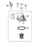 68217702AD - Cooling: Fluid Temperature Sensor for Mopar Image