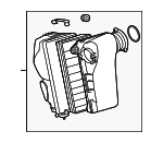 7P6129607Q - : Air Cleaner Assembly for Volkswagen Image
