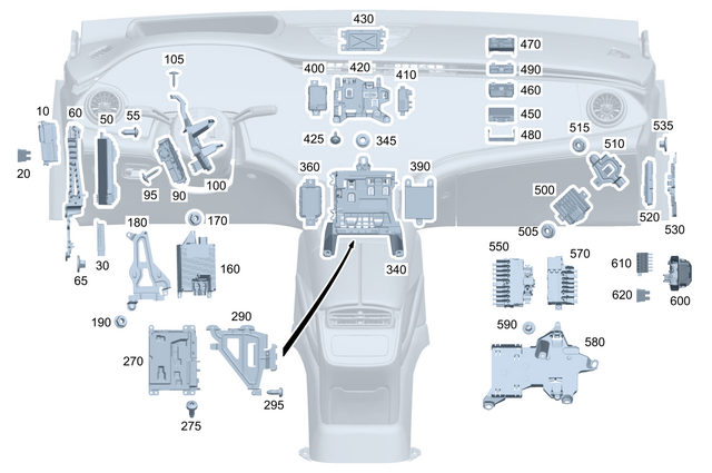 2969007206 - : Control Unit for Mercedes-Benz Image