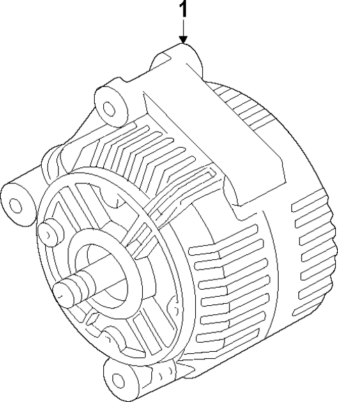 Alternator for 2013 BMW 128i #2