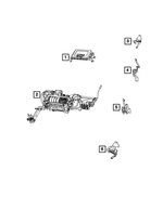 68204390AA - Electrical: Air Suspension Compressor Assembly for Mopar Image