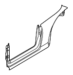 5C3809605A - Body: Uniside Panel for Volkswagen Image