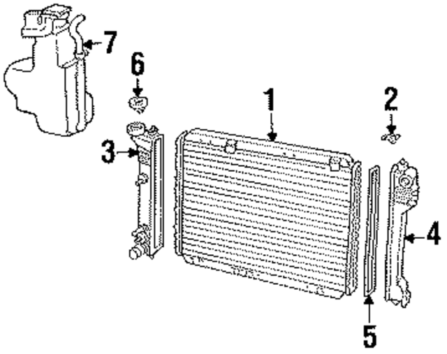 4401674 - Cooling System: Radiator Assembly for Mopar Image