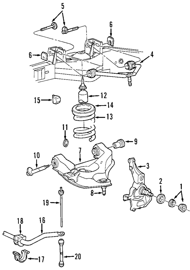 1F2034110 - : Bumper for Mazda Image