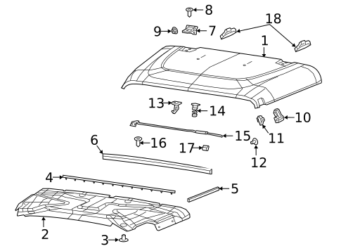 Hood & Components for 2024 Jeep Gladiator #0