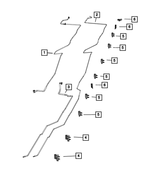Fuel Lines for 2018 Ram 3500 #3