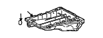 121010P030 - Engine: Upper Oil Pan for Toyota Image