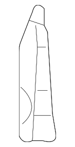 6164152100 - Body: Gusset for Toyota Image