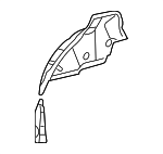 6160652070 - Body: Inner Wheelhouse for Toyota: Yaris Image