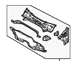 5C5803147 - Body: Cowl Panel for Volkswagen: Beetle Image