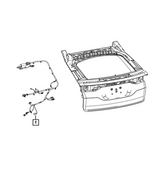 68677906AB - Electrical: Liftgate Wiring, Left for Jeep: Cherokee Image