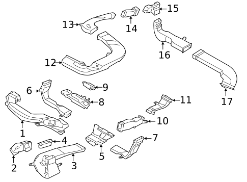Ducts for 2018 BMW 740i #0