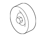 C2C37064 - Electrical: Idler Pulley for Jaguar Image