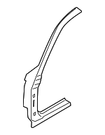 41217145095 - Body: Hinge Pillar for BMW: 325i, 325xi, 328i, 328i xDrive, 328xi, 330i, 330xi, 335d, 335i, 335i xDrive, 335xi Image