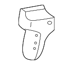 77296S04000ZZ - : Front Console Front Bracket for Honda: Civic Image